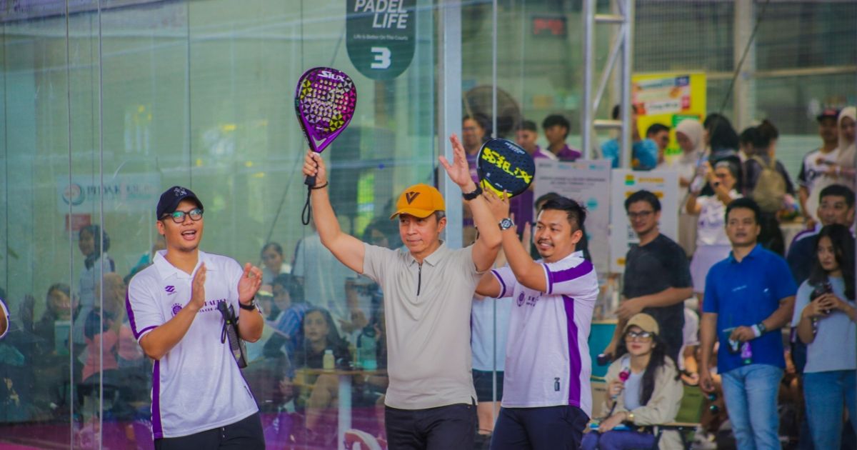 Dedie Rachim Buka Wali Kota Cup Padel Pertama di Indonesia