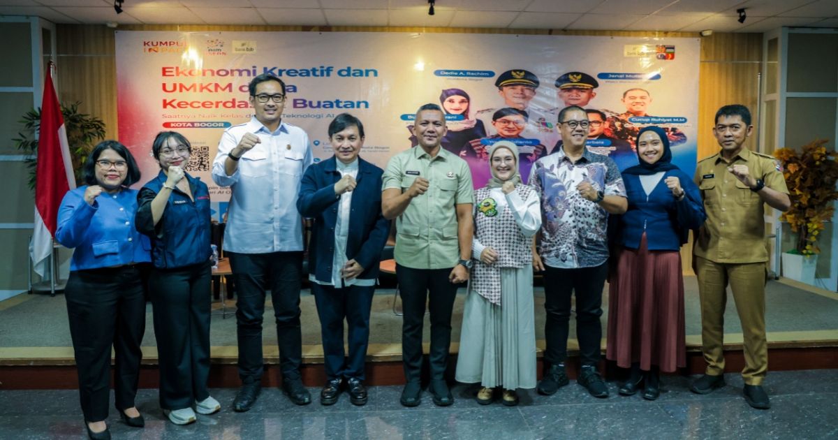 300 Pelaku UMKM Ikuti Pelatihan Ekonomi Kreatif di Era Kecerdasan Buatan