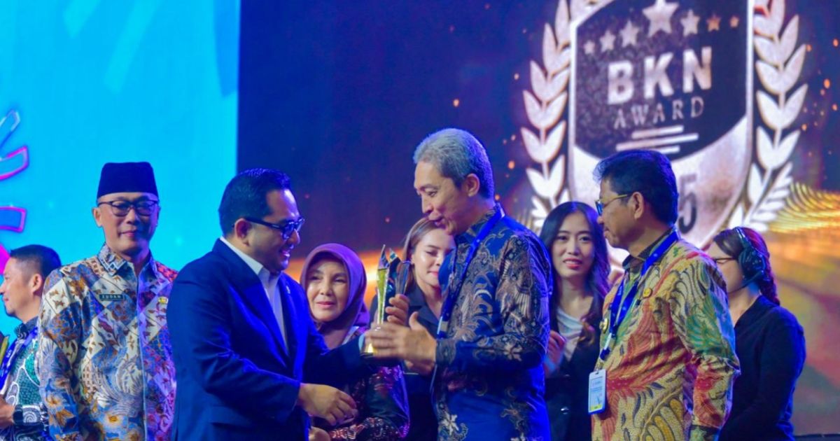 Pemkot Berhasil Raih Penghargaan di BKN Awards 2025