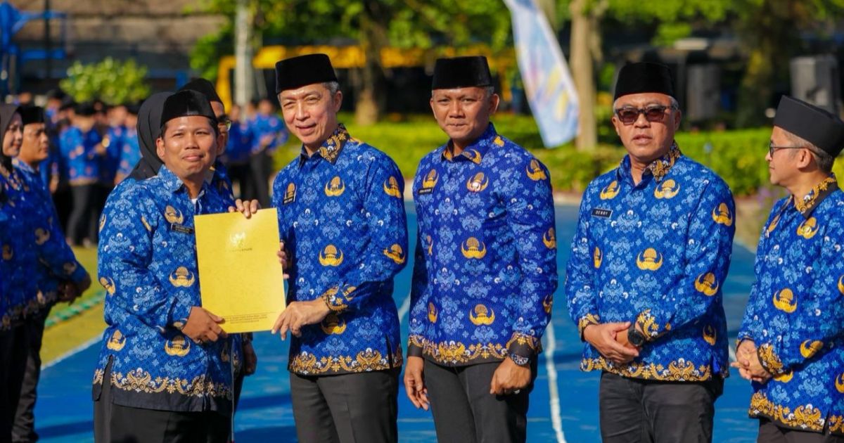 Peringati HUT KORPRI, Pemkot Bogor Angkat 3.868 PPPK Paruh Waktu