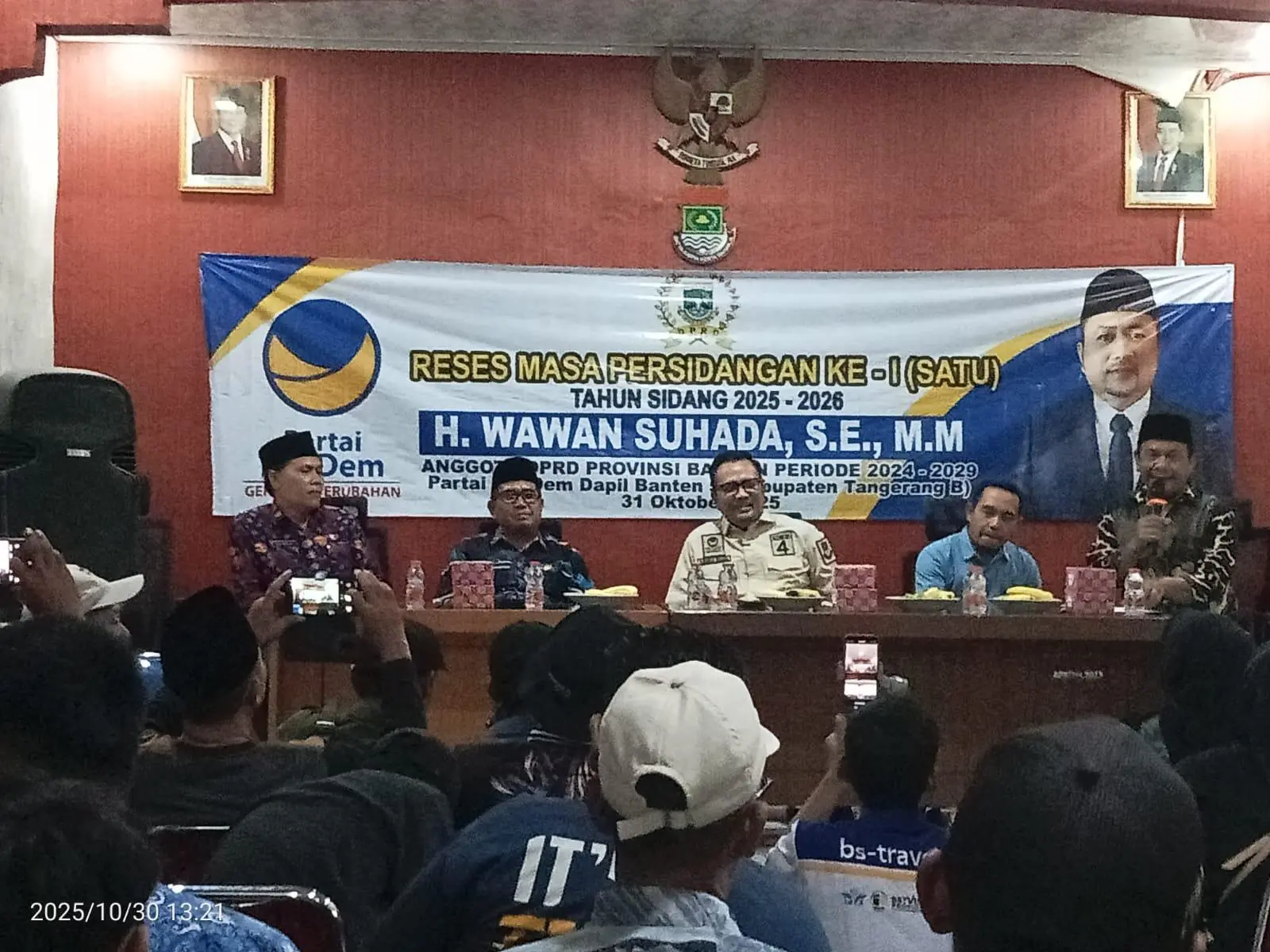 Reses Anggota DPRD Provinsi Banten Wawan Suhada SE MM Serap Aspirasi Warga